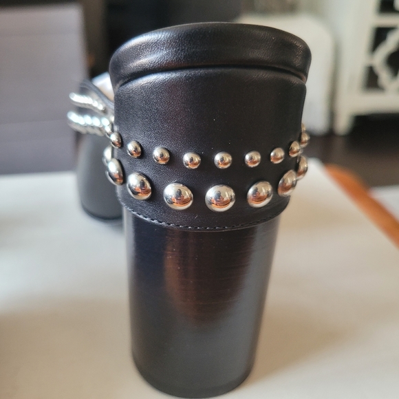 **HP** 3.1 PHILIP LIM Studded Black Leather Booties - Picture 11 of 16